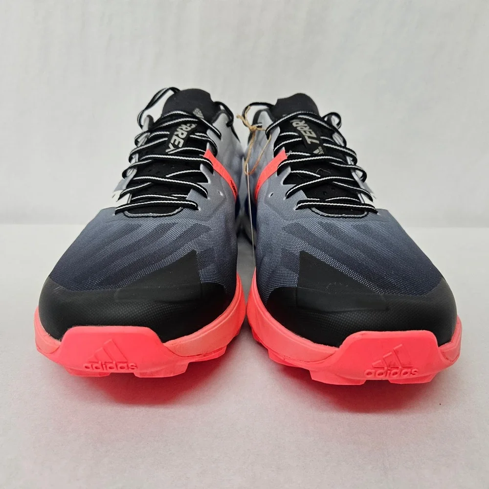 Adidas Terrex Speed Ultra Trail Running Shoes GZ8920 Grey Blue Red Men Size 10.5